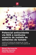 Potencial antioxidante via ROS e nenhuma espécie de isolado de sementes de tomate