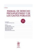 Manual de Derecho Presupuestario y de los gastos públicos 4? Edición