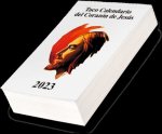 TACO CALENDARIO SAGRADO CORAZÓN 2023 (SIN IMÁN)