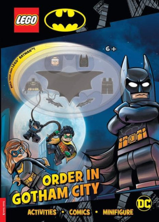 LEGO Batman Order in Gotham City (with Batman minifigure) (Buster Books)(Puha kötésű)
