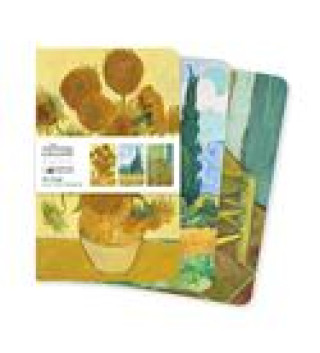 National Gallery: Van Gogh Set of 3 Mini Notebooks (Diár)