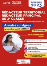 Concours Rédacteur territorial et Rédacteur principal 2e classe - Catégorie B - Annales corrigées
