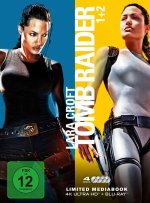 Lara Croft: Tomb Raider 1+2 4K, 4 UHD Blu-ray (Limited Mediabook)