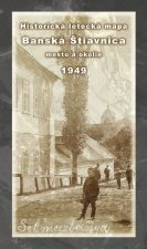 Historická letecká mapa mesta Banská Štiavnica a okolia z roku 1949