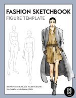 Fashion Sketchbook Female Figure Template