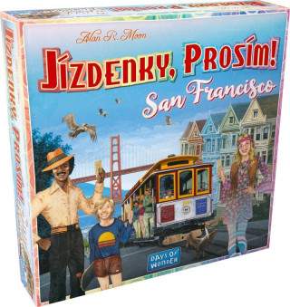 Jízdenky, prosím! San Francisco - rodinná hra