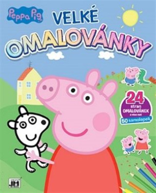 Velkďż˝ omalovďż˝nky Peppa
