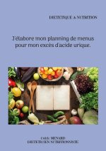 J'élabore mon planning de menus pour mon exc?s d'acide urique.