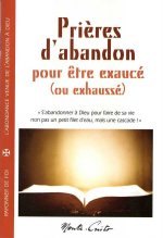 PRIÈRES D'ABANDON