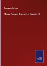 Classic Records Reviewed or Deciphered