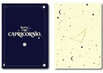 (pack).2 cuadernos grapados a6 capricornio.(horosc. negro)