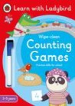 Counting Games: A Learn with Ladybird Wipe-clean Activity Book (3-5 years)