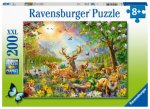 Ravensburger Kinderpuzzle - 13352 Anmutige Hirschfamilie - 200 Teile Puzzle für Kinder ab 8 Jahren
