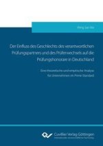 Der Einfluss des Geschlechts des verantwortlichen Prüfungspartners und des Prüferwechsels auf die Prüfungshonorare in Deutschland