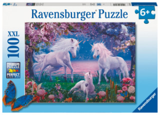 Ravensburger Kinderpuzzle - 13347 Bezaubernde Einhďż˝rner - 100 Teile Puzzle fďż˝r Kinder ab 6 Jahren