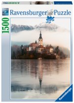 Ravensburger Puzzle 17437 Die Insel der Wünsche, Bled, Slowenien - 1500 Teile Puzzle für Erwachsene und Kinder ab 14 Jahren