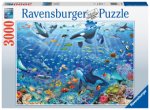 Ravensburger Puzzle 17444 Bunter Unterwasserspaß - 3000 Teile Puzzle für Erwachsene und Kinder ab 14 Jahren