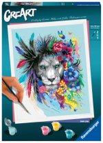 Ravensburger Malen nach Zahlen 20130 - Boho Lion - ab 12 Jahren
