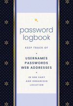 Password Logbook (Black & Gold)