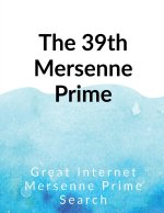 The 39th Mersenne prime