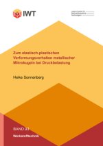 Zum elastisch-plastischen Verformungsverhalten metallischer Mikrokugeln bei Druckbelastung