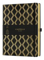 Carnet C&G très grand format ligné greek gold