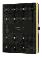 Carnet C&G très grand format ligné maya gold