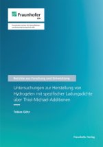 Untersuchungen zur Herstellung von Hydrogelen mit spezifischer Ladungsdichte über Thiol-Michael-Additionen.