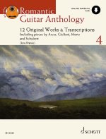 JENS FRANKE : ROMANTIC GUITAR ANTHOLOGY 4 - 12 ORIGINAL WORKS - RECUEIL + ENREGISTREMENT(S) EN LIGNE