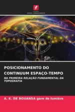 POSICIONAMENTO DO CONTINUUM ESPAÇO-TEMPO