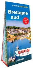 Bretagne sud 1/300.000 (map&guide - carte et guide XL format laminée)
