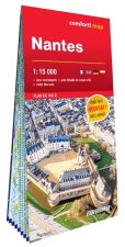 Nantes 1/15.000 (carte grand format laminée - plan de ville)
