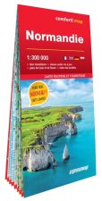 Normandie 1/300.000 (carte grand format laminée)