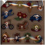 Steckpuzzle Schaukelpferd, Ball, ...