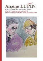 LUPIN contre  Sholmès en peinture