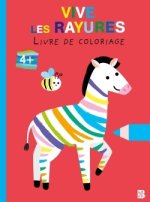 Je colorie avec les formes - Vive les rayures