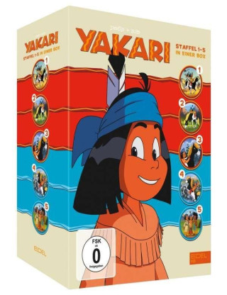 Yakari - Die kompletten 5 Staffeln zur TV-Serie. Staffel.1-5, 12 DVD