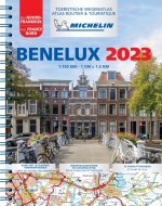 Benelux 2023 - Atlas Routier et Touristique (A4-Spirale)
