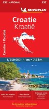 Carte Croatie Michelin