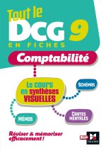 Tout le DCG 9 :  mémo cartes - Révision 2022-2023