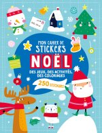 MON CAHIER DE STICKERS - NOËL