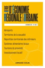 Revue d'économie régionale et urbaine Nº5/2022 Varia