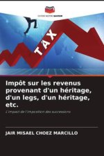 Impôt sur les revenus provenant d'un héritage, d'un legs, d'un héritage, etc.