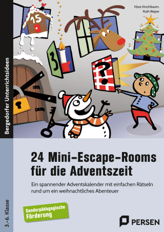 24 Mini-Escape-Rooms für die Adventszeit - Sopäd (Ruth Rieper)(List)