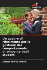 Un quadro di riferimento per la gestione del comportamento dirompente degli studenti