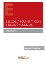 Sesgos, argumentación y decisión judicial