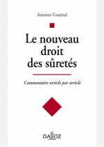 Commentaire de la réforme du droit des sûretés