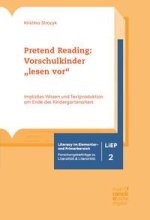 Pretend Reading: Vorschulkinder 