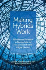 Making Hybrids Work: An Institutional Framework for Blending Online and Face-To-Face Instruction in Higher Education