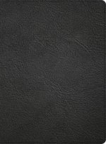 CSB Spurgeon Study Bible, Holman Handcrafted Collection, Black Premium Goatskin